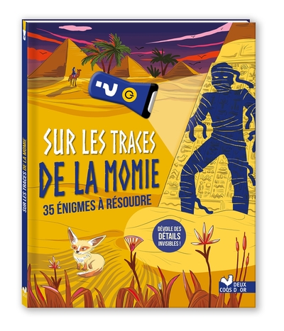 Sur les traces de la momie - avec lampe à lumière bleue