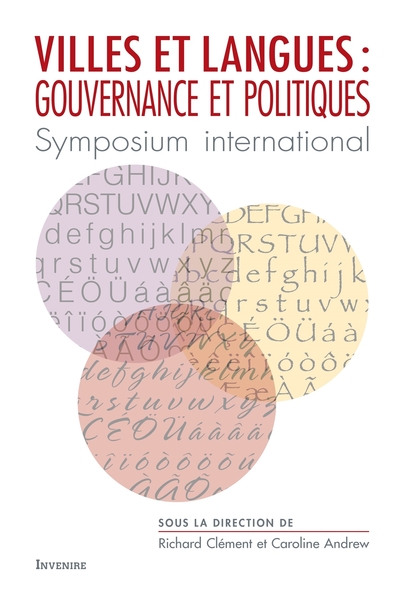 Villes et langues - Gouvernance et politiques - Symposium international
