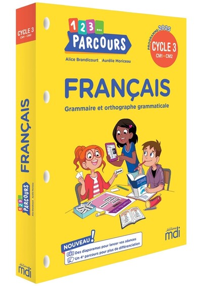 1,2,3 Parcours - Français CM - Edition 2026