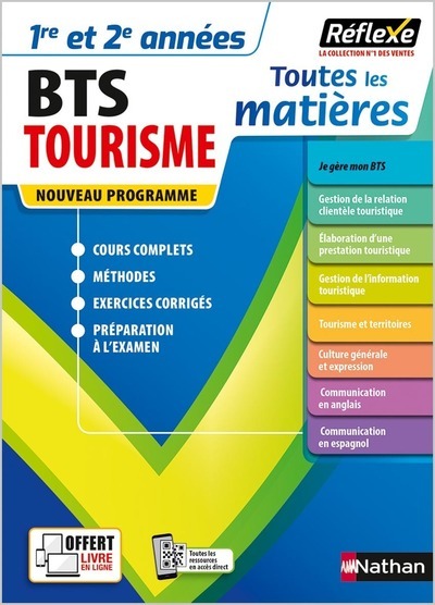 Toutes les matières BTS Tourisme - Réflexe N° 17