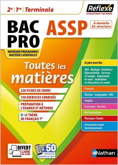Toutes les matières BPRO ASSP - Réflexe N°14 - Tome 14