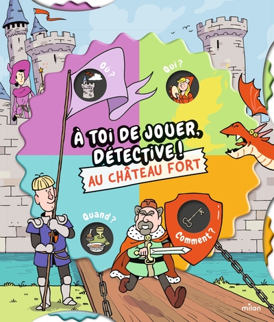 À toi de jouer, détective ! Au château fort
