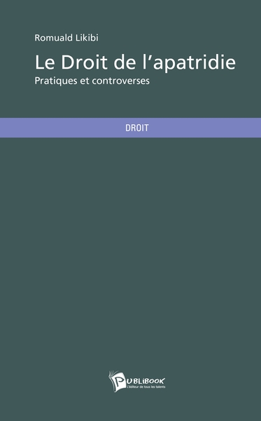 Le Droit de l'apatridie