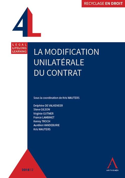 MODIFICATION UNILATERALE DU CONTRAT