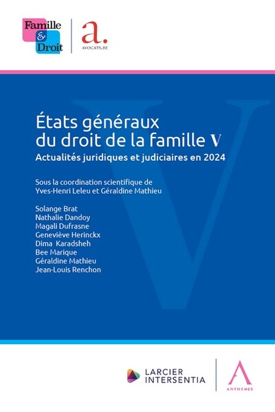 États généraux du droit de la famille V - Actualités juridiques et judiciaires en 2024