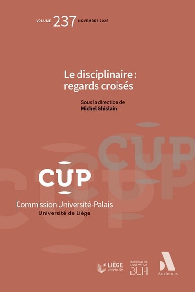 Le disciplinaire : regards croisés