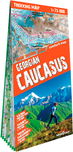 Caucase Géorgien (Ang.) (Carte D'Aventure) - Anglais