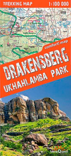 Drakensberg-Ukhahlamba Park  1/100.000