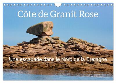 CALVENDO Places - Côte de Granit Rose - Une escapade dans le Nord de la Bretagne (Calendrier mural 2027 DIN A4 vertical), CALVENDO calendrier mensuel - Quelques images de l'un des paysages côtiers les plus fascinants de Bretagne