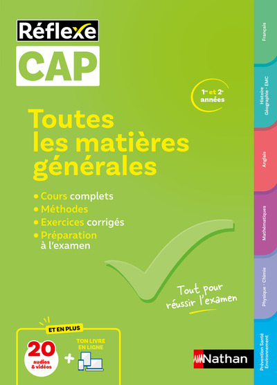 Toutes les matières générales CAP - Réflexe N° 20