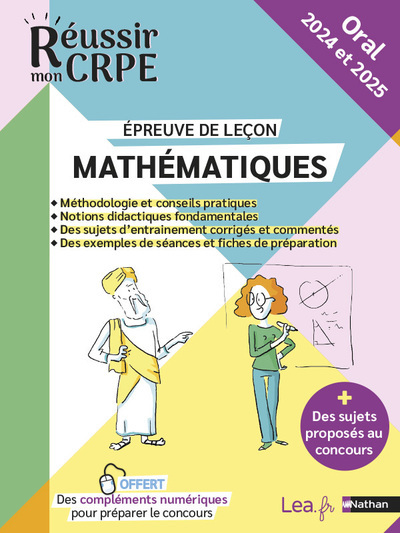 Epreuve orale Leçon - Mathématiques - CRPE 2024 et 2025