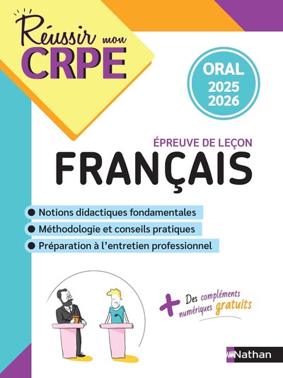 Réussir mon CRPE épreuve orale admission Français 2025