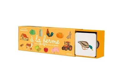 A la ferme - mon coffret de mise en paires