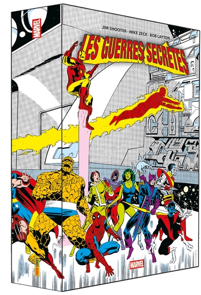 Les Guerres Secrètes - Coffret 40ème anniversaire - COMPTE FERME