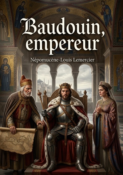 Baudouin, empereur - Une tragédie en trois actes et en vers de Népomucène Louis Lemercier, explorant les thèmes de l'ambition et du pouvoir à Constantinople lors des croisades.