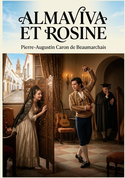 Almaviva et Rosine - Une pantomime théâtrale en trois actes de Beaumarchais, mêlant danse et intrigue amoureuse à Séville
