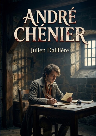 André Chénier - Le drame en trois actes et en vers d'un auteur dramatique français du XIXe siècle, Julien Daillière, sur la vie du poète André Chénier.