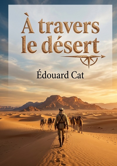À travers le désert - Une exploration captivante du Sahara par Édouard Cat, dévoilant les défis et les découvertes des premiers explorateurs.