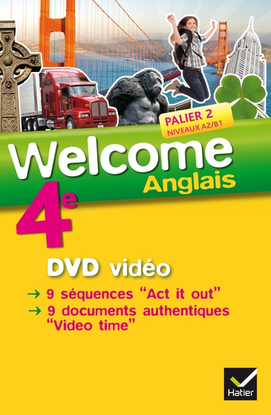 Welcome Anglais 4e éd. 2013 - DVD vidéo