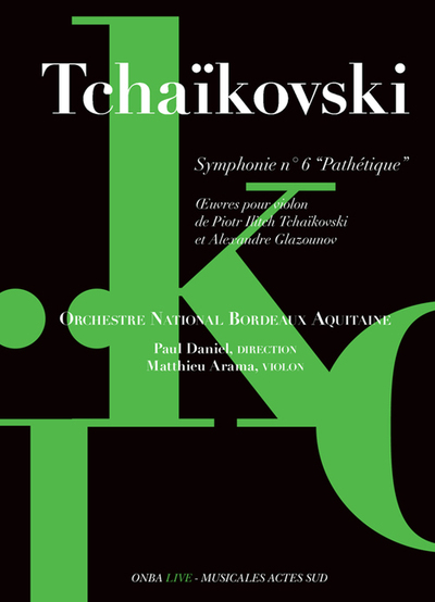 6e symphonie de tchaïkovski - SYMPHONIE N°6 "PATHETIQUE"