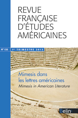 Revue française d'études américaines - RFEA N° 135 (2013-1)