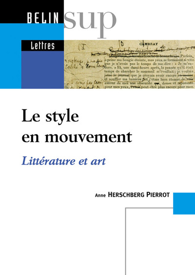 Le style en mouvement - Littérature et art