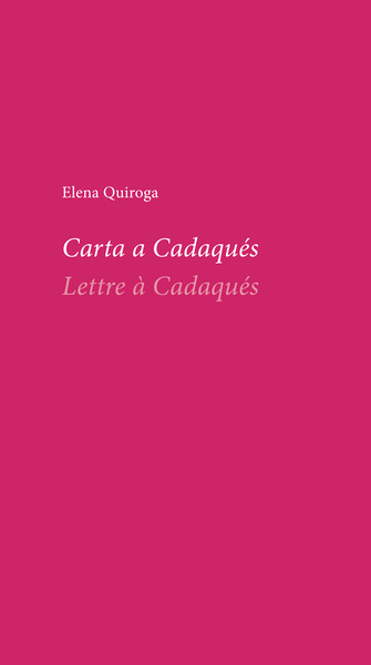 Carta a Cadaqués - Lettre à Cadaqués