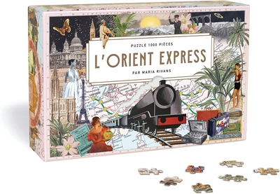 Puzzle L'orient express - 1000 pièces