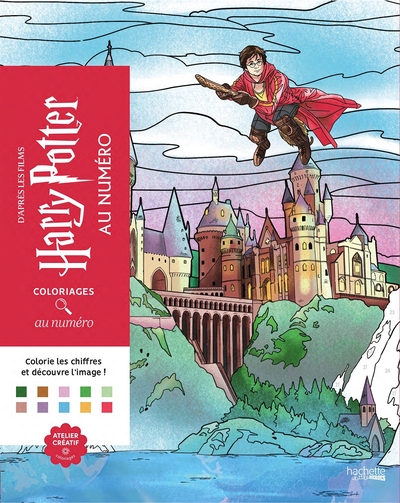 Harry Potter au numéro - Colorie les chiffres et découvre l'image