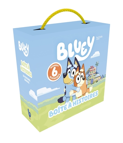 Bluey - Boîte à histoires - Coffret 6 livres
