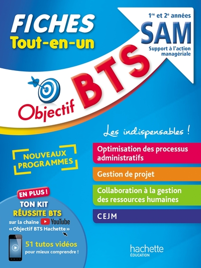 Objectif BTS SAM - Fiches Tout-en-un