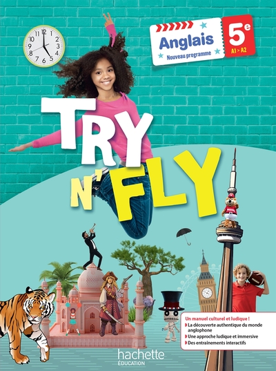 Try n' Fly Anglais 5e - Livre élève - Ed. 2026