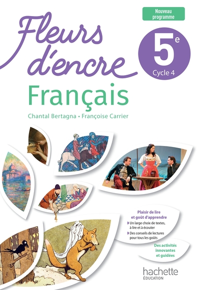 Fleurs d'encre 5e - Livre élève - Ed. 2026