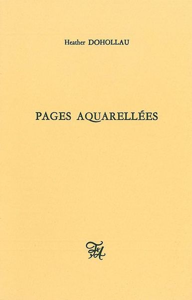 Pages aquarellées