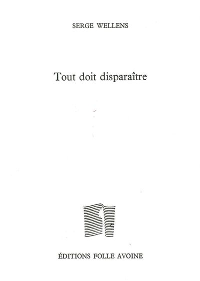 Tout doit disparaître