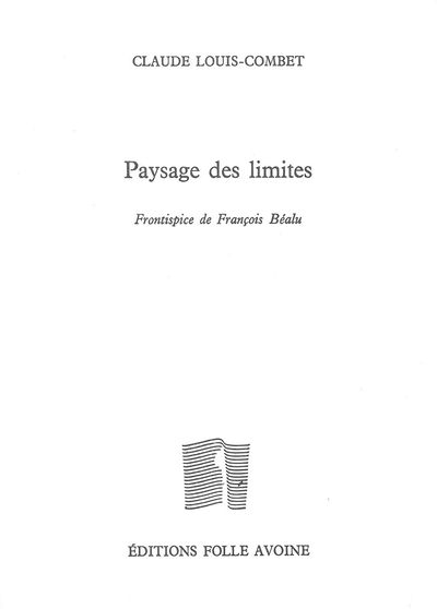 Paysage des limites