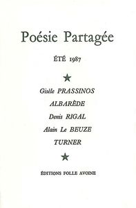 Poésie partagée / Été 1987
