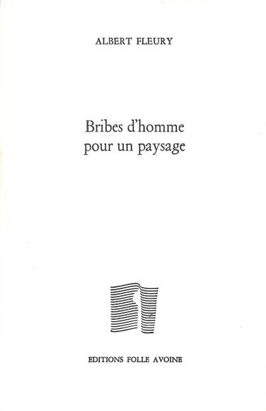 Bribes d'homme pour un paysage