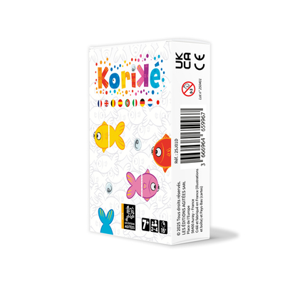 KORIKE : 1 POISSON, 4 COULEURS, DE MULTIPLES COMBINAISONS !