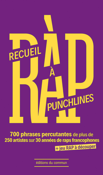 Recueil à punchlines (NED 2025)