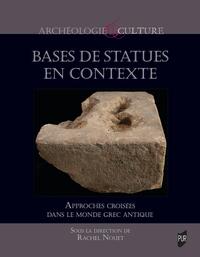 Bases de statues en contexte
