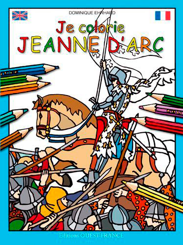 Je colorie Jeanne d'Arc