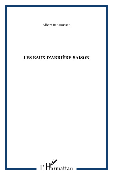 Les eaux d'arrière-saison