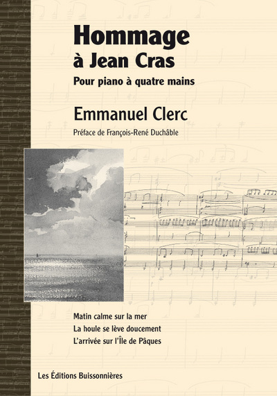 Hommage à Jean Cras pour piano à 4 mains - partitions
