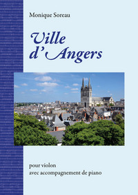 Ville d'Angers, partition violon avec accompagnement de piano
