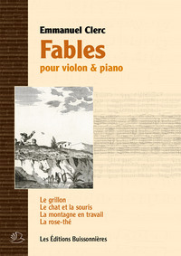 FABLES pour violon et piano