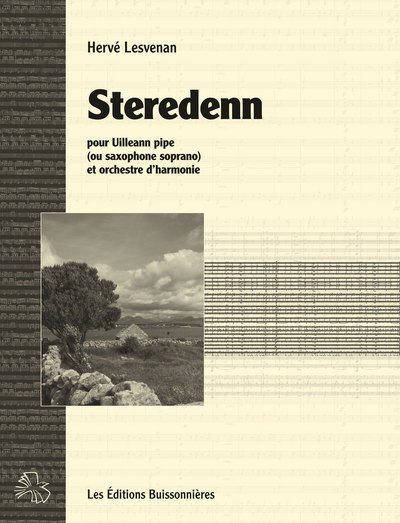 Steredenn, pour Uilleann pipe (ou saxo soprano) et orchestre d'harmonie