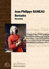 Les Boréades : ouverture, de Jean-Philippe Rameau, partitions matériel d'orchestre (44322)