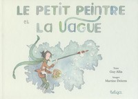 Le petit peintre et la vague