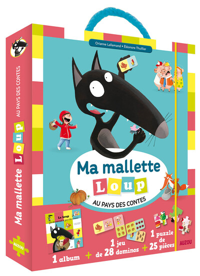 MA MALLETTE LOUP AU PAYS DES CONTES